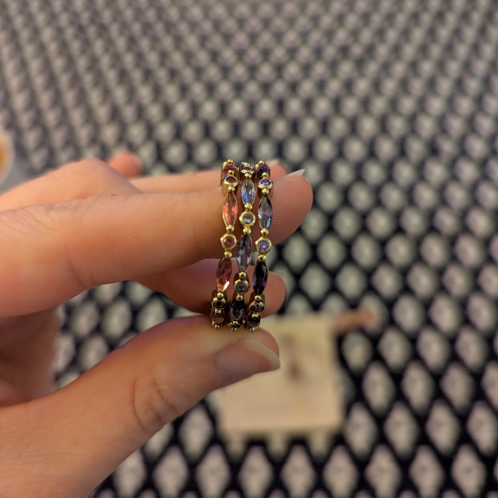 Mignonne Gavigan Gold and Multicolor Earrings - Picture 2 of 4